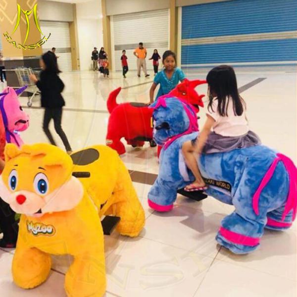 Hansel high quality coin operated electrical animal toy car for children