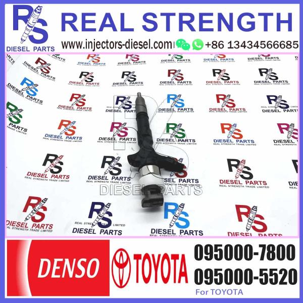 Горячий 2KD-FTV дизельный топливный инжектор 23670-30310 DENSO 9709500-780 095000-7800 для DENSO TOYOTA HILUX 2.5L