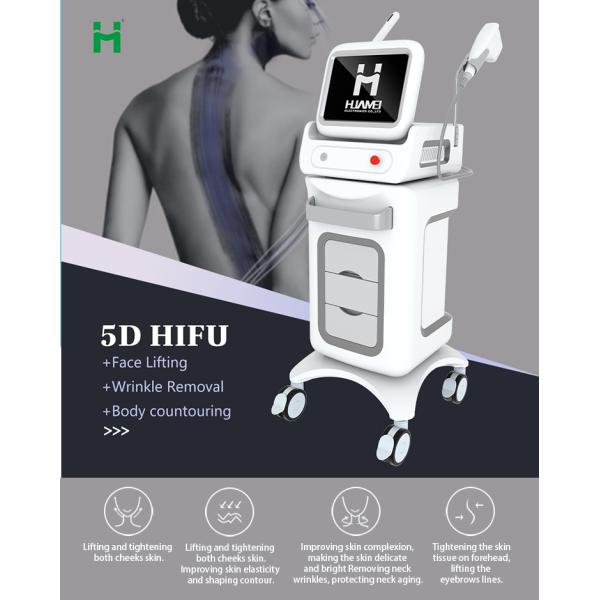 High Intensity Focused Ultrasound 7D HIFU Machine for Face Lifting and Wrinkle Removal