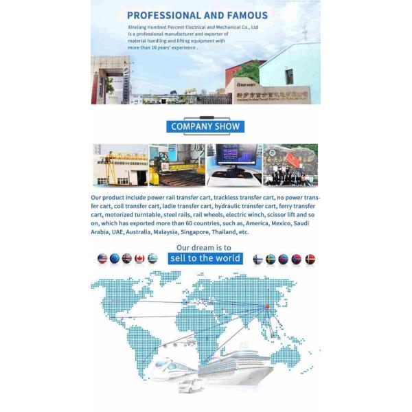 Стальное взрывозащищенное 20t моторизовало тележку переноса прессформы