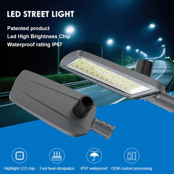 Éclairage de rue LED 50W 100W 150W IP66 économisant de l'énergie
