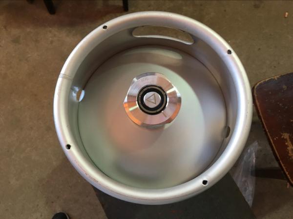20L US beer keg with G type connector,  spear.