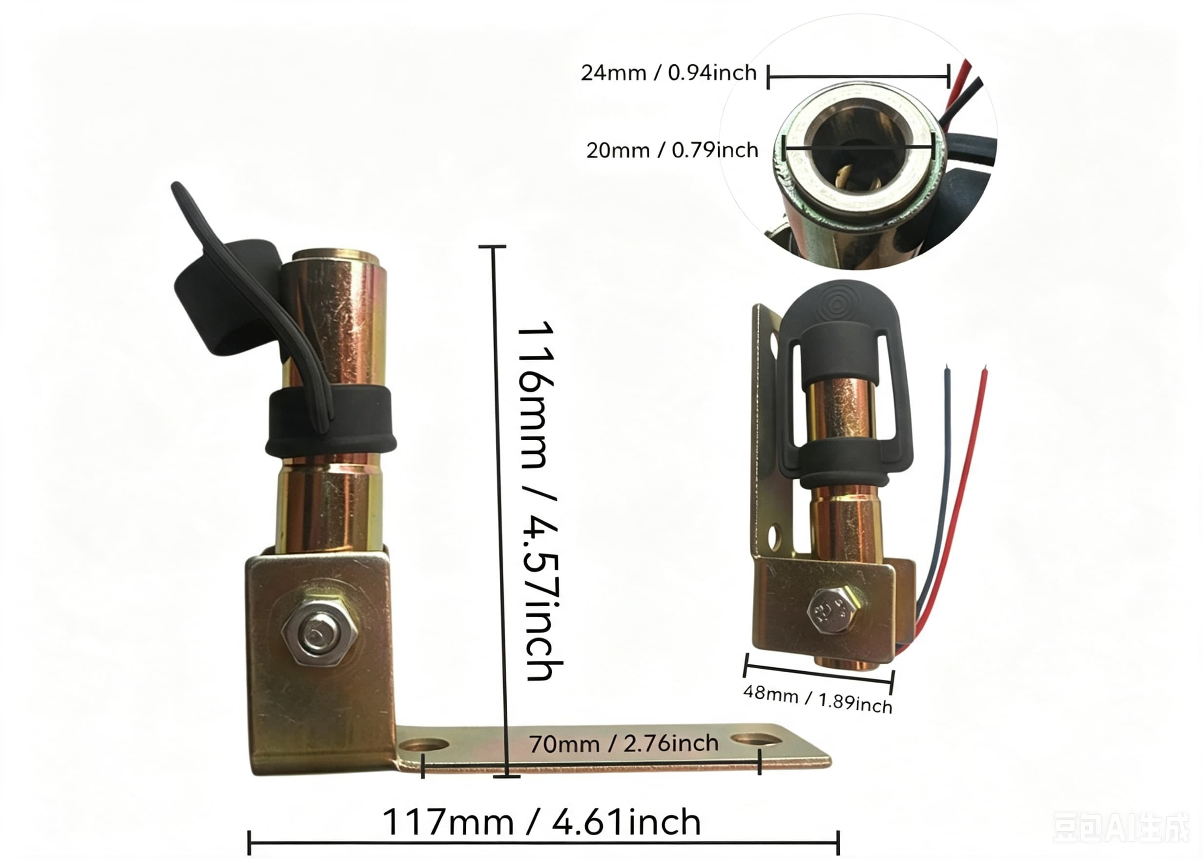 Construction Vehicle Emergency Light Bracket for Agricultural Machinery Beacon Lights