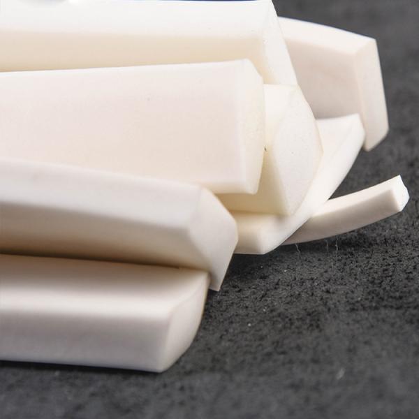 Silicone Rubber Solid Waterproof Anti Slip Round Strip Temperature Range -60- 260C