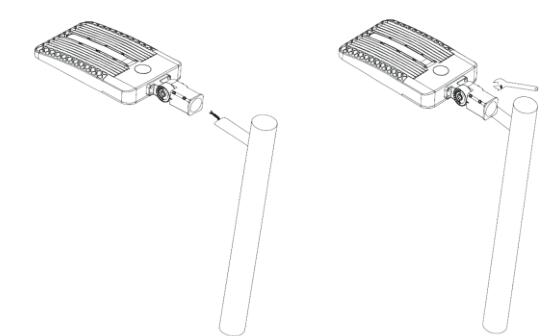 Waterproof Super Brightness Exterior Led Parking Lot Pole Lights High Luminous Flux