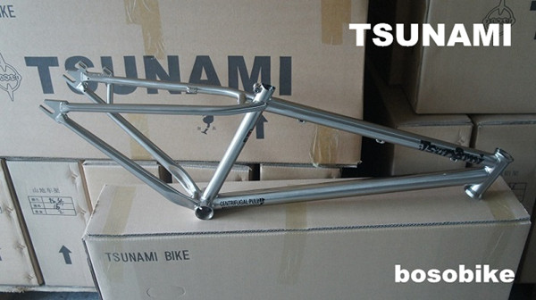 26er Chromolly Steel Dirtjump Frame Slope Style CR520 Титановый хромированный 12,5 дюймовый дисковый тормоз