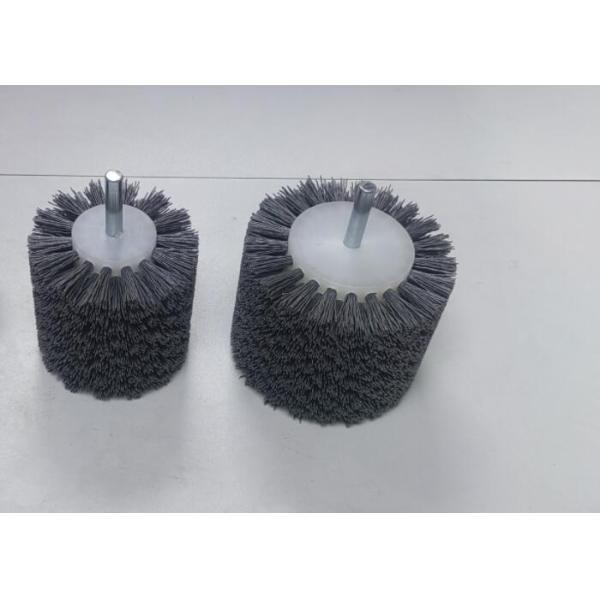 Cylindrical Brush Grey Spindle Abrasive Brushes