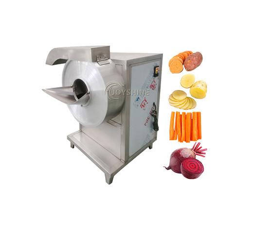 Máquinas avançadas de corte de cubos de aço inoxidável SUS304 para alimentos congelados
