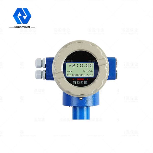 SS316 Electrode material Insertion Type Waste Water Magnetic Flow Meter Powered Plug-in Electromagnetic Flowmeter