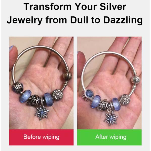 Компактные аксессуары для ювелирных изделий Инструменты 25 шт. Салфетки для чистки ювелирных изделий