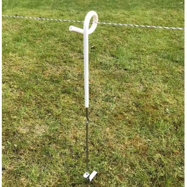 Durable Waterproof Plastic Electric Fence Posts with Multi-Slot Design and UV-Stabilized Material