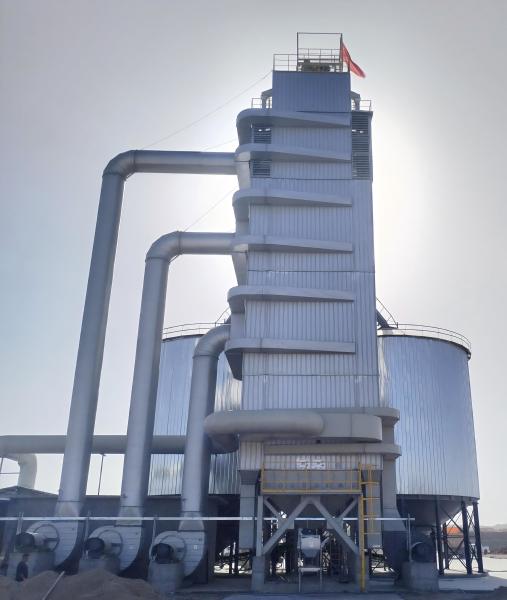 High-Capacity Corn Dryer Machine with Clean Hot Air Heating