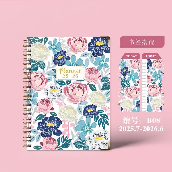 Notebook de taille A5 à haute durabilité avec couverture souple et papier reliant