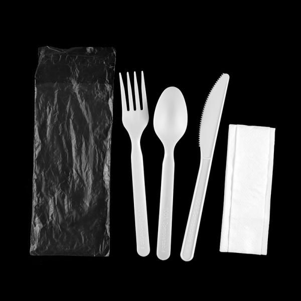 Convenient and Eco-Friendly CPLA Cutlery Set for Everyday in Restaurants