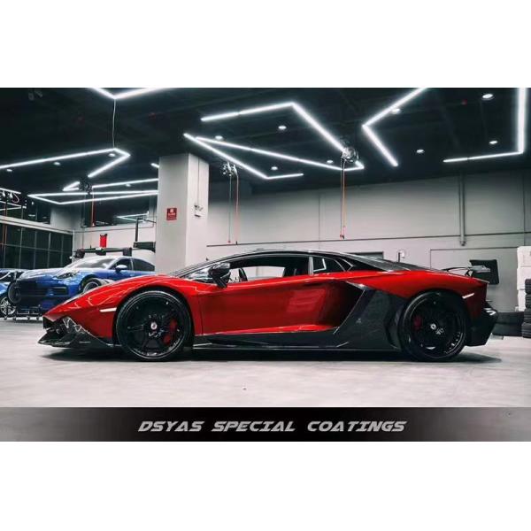 Para el Lamborghini LP700 Kit de carrocería de fibra de carbono LP700 Actualizaciones estilo MSY Fibra de carbono seca delantera y trasera