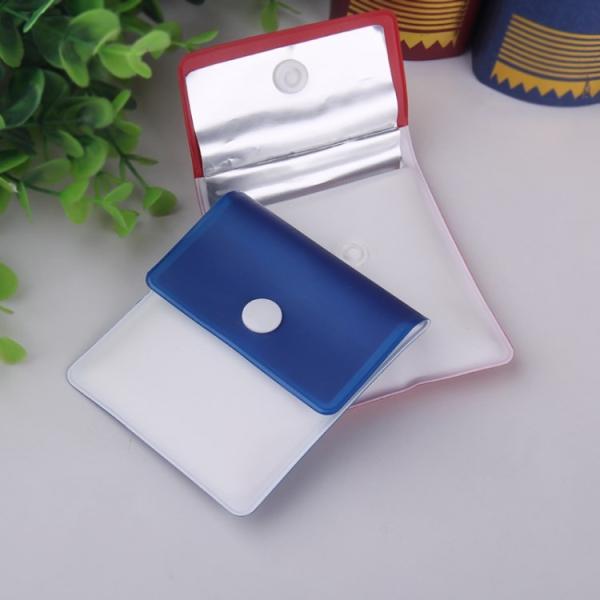 Компактный огнеупорный портативный мешок 75*83mm золы Ashtray кармана