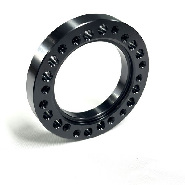 12.5MM Aftermarket Quick Release Steering Wheel Adapter Spacer Forged 6061 Aluminum PCD 74mm