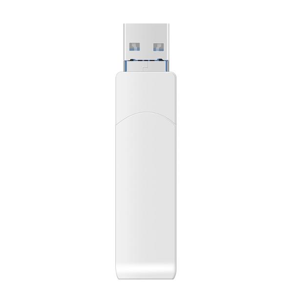 Discos flash USB OTG prateados Transferência de dados rápida e fácil com função Plug And Play