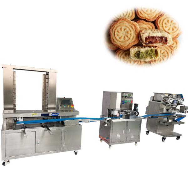 Multifunction Automatic Maamoul Cookie Mooncake Making Machine Line 304