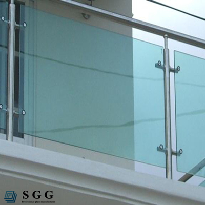 High quality Tempered Glass For Guardrail (4mm,5mm,6mm,8mm,10mm,12mm,15mm,19mm)