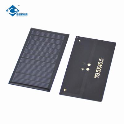 mini painel solar de 5.5V 0.45W fotovoltaico para o silicone de pouco peso solar portátil do carregador ZW-795455 solar