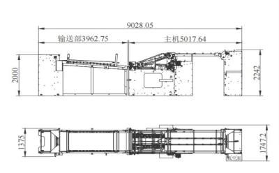 Two Cardboard Fully Automatic Lamination Machine 1200mm*1000mm