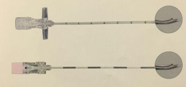 Agulha epidural espinhal de aço inoxidável de grau médico
