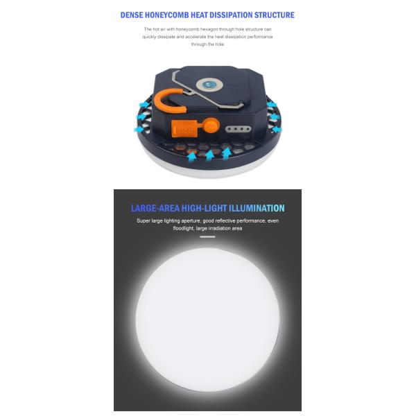 Lighting and Circuitry Design AC Power Supply LED Camping Lantern for Outdoor Lighting