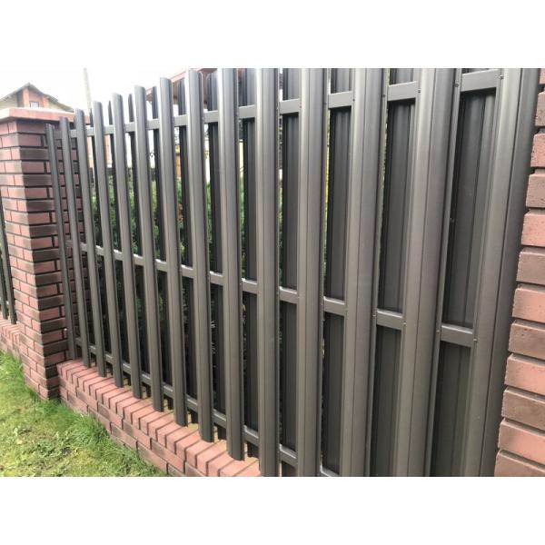 Metal Fence Roll Forming Machine 0.5mm - 0.7mm Sipca Metalica Gard 7 Stations