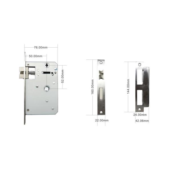 Zigbee Smart Door Lock Unlock by Password, Fingerprint, Card, App, Key