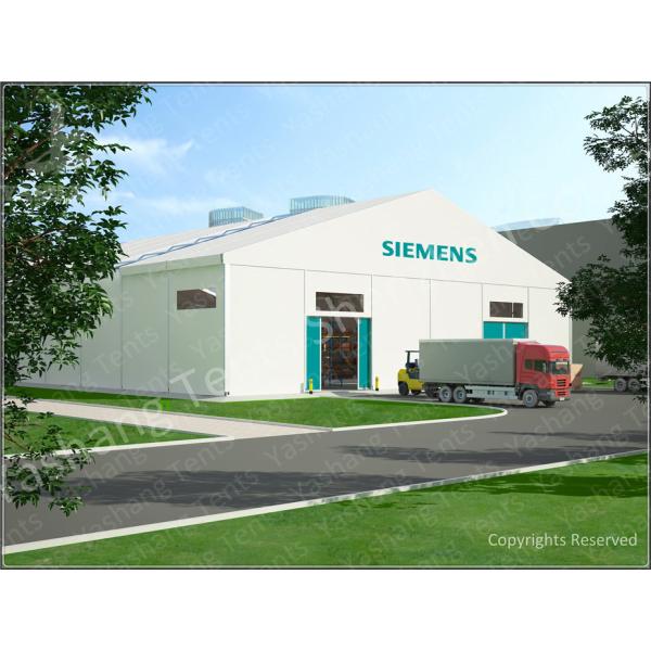 Custom Aluminum Frame Outdoor Warehouse Tents , Heavy Duty Storage Tents