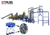 Plastique de HDPE de l'acier inoxydable 304 lavant réutilisant le joint en plastique de rebut de machine