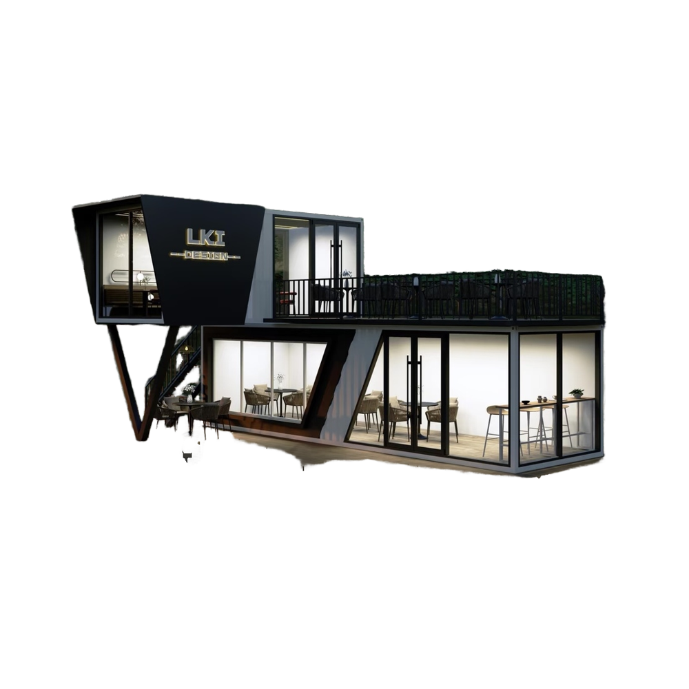 Easy Assembly Mobile Prefab House Container Foldable Expandable for Application in Office Building