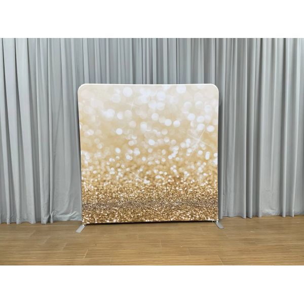 8x8ft Pillowcase Backdrop Two Fabric Covers Only Event Display Graphic Set