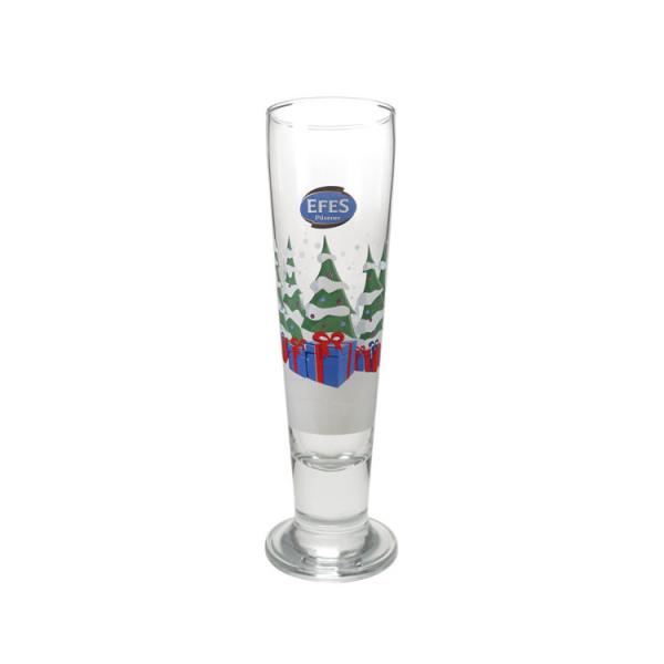 Polycarbonate Pilsner Glass Footed 14oz 420ml Plastic Juice Glasses