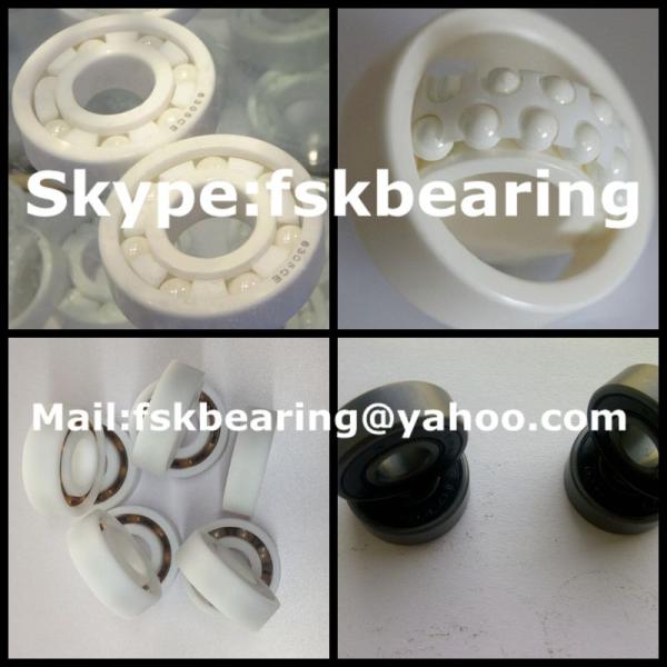 Ivory White 6900ZZ / 6900 Ceramic Ball Bearings 2RS PEEK Non Corrodible