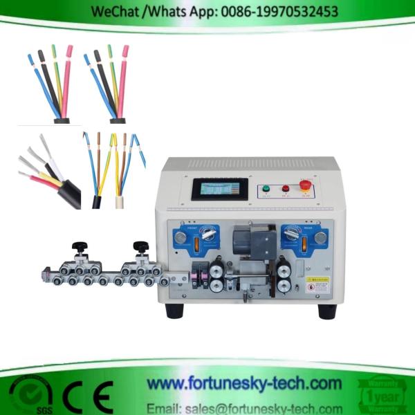 Automatic Multi-core Cable Cutting Stripping Machine