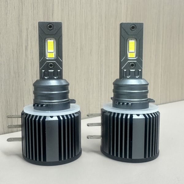 New 100W 7000LM 6500K H15 Car LED Headlight Bulb 12V Plug & Play Universal Fitment 1-year Warranty