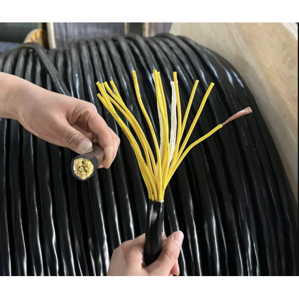 KVV Copper 6 7 8 10 12 Core 1.5 2.5 4mm Flame Retardant Multi Core Power Cable