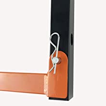 Стенная стойка для хранения древесины с 6-уровневой системой