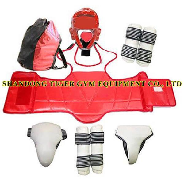 Taekwondo Protection Set / Head Guard / Chest Protector / Groin Guard / Gloves / Foot Cover / Elbow Guard / Leg Guard