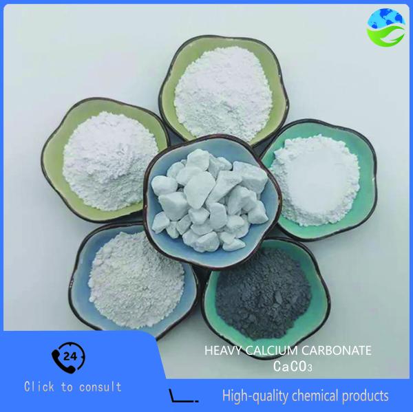 Heavy Calcium Carbonate with Whiteness ≥92% and 325-3000 Mesh for Rubber Plastic Filler in 25kg/bag Packaging
