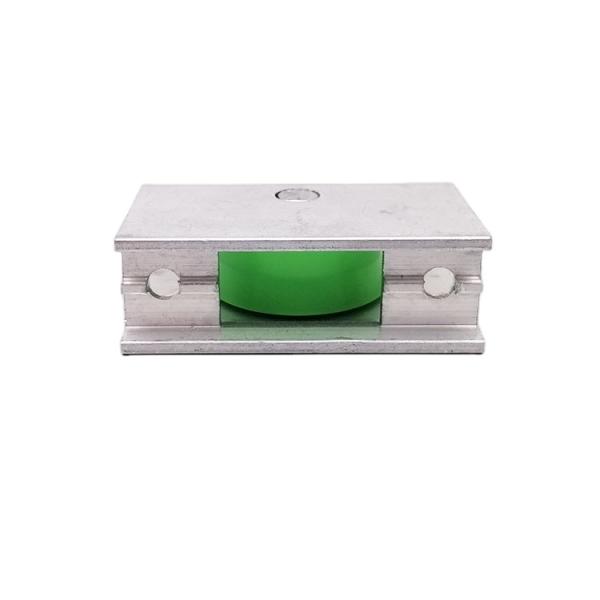 Middle East Hot Sales Single Box Roller 30mm V Shape Nylon Pulley Wheel Aluminium Sliding Door Rollers