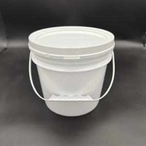 ODM OEM White Storage Buckets With Lids 1L 2L 3L 5L 10L 18L 20L 25L