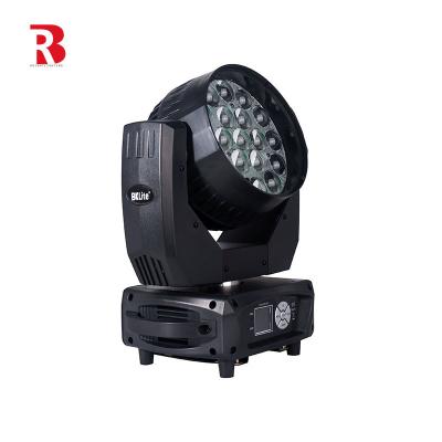 Indoor LED Moving Head ZOOM And Rotation 19pcs 15W 4-In-1 Beeye Light