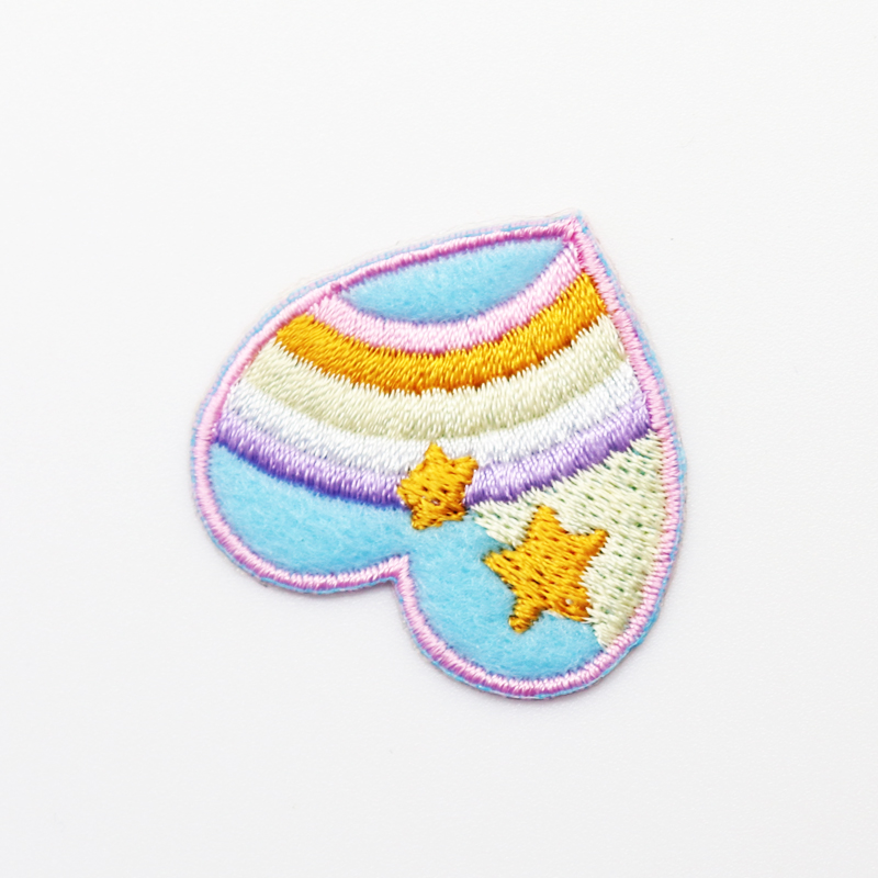 Customizable Tactical Buckle Patch with Hook and Loop Back Various Embroidered Name and Alphabet Heart Shapes Patches