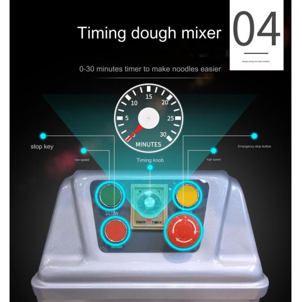 20-260L Capacity Fully Automatic Dough Mixer Ideal for Bakery Restaurant and Catering