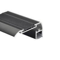 6063 T5 o perfil conduzido de alumínio H27.5mm do PC PMMA conduziu a extrusão de alumínio da tira
