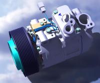 Compressor A 541 do condicionador de ar do caminhão OM612 compressor da C.A. da C.C. 230 15 11 24v