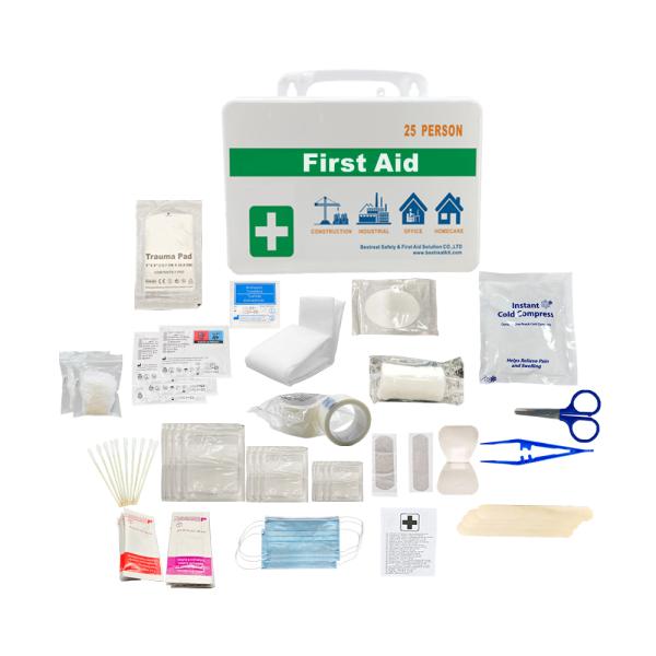 First Aid Kit for 25 People Meets OSHA & ANSI for Outdoor/Camping/Travel Emergency Medical Providers